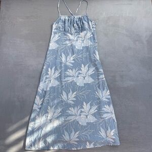Tropical Summer Midi Dress